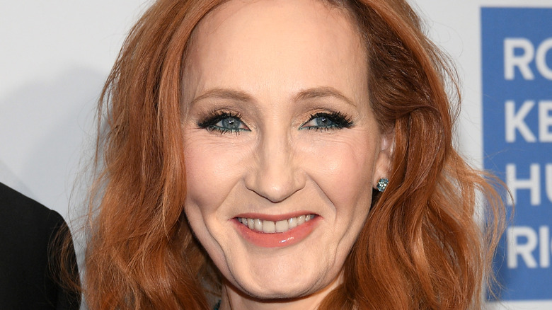 JK Rowling smiling