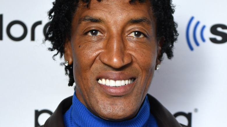 Scottie Pippen smiling