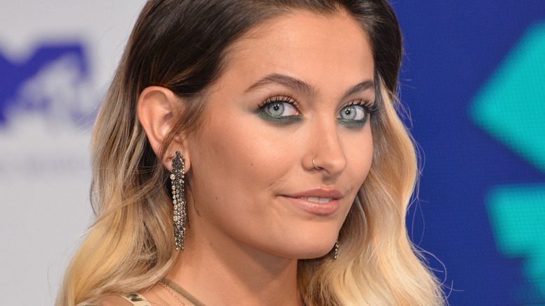 Paris Jackson smiling