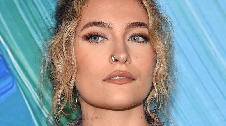 Paris Jackson with nose ring
