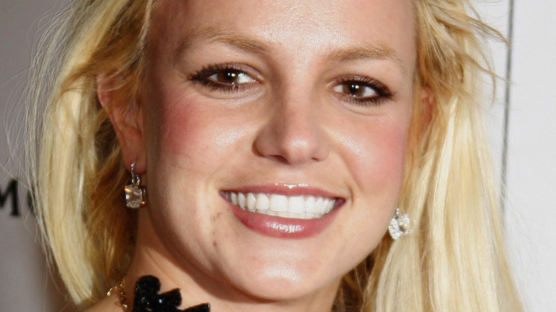 Britney Spears smiling