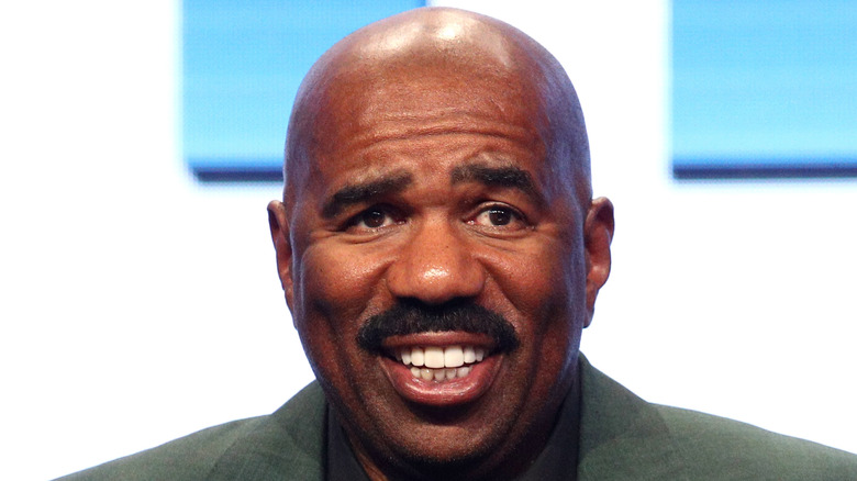 Steve Harvey smiling