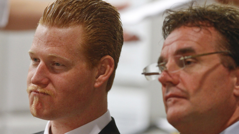 Redmond O'Neal sits in court in 2012.