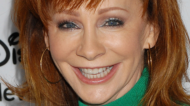 Reba McEntire smiling