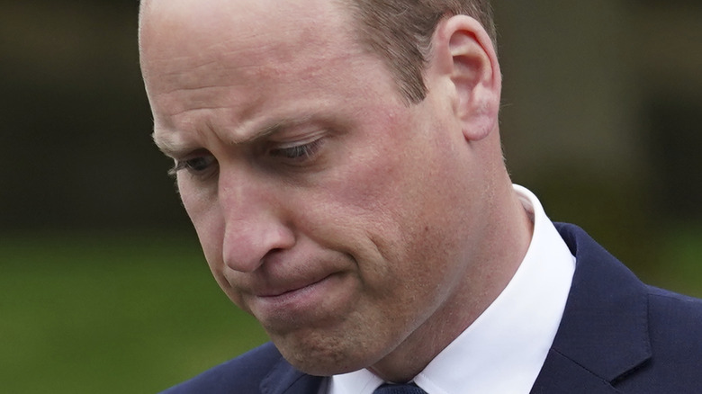  Prince William after emotional speech to launch of the Glade of Light Memorial in Manchester