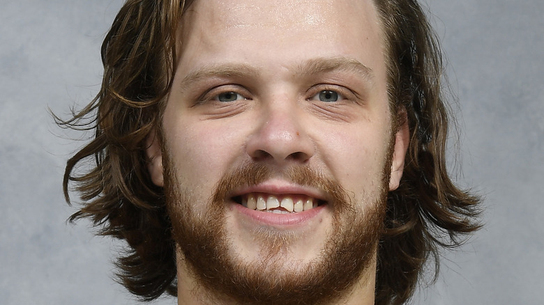 David Pastrnak, official 2021 headshot