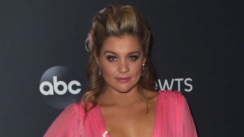 Lauren Alaina pink dress