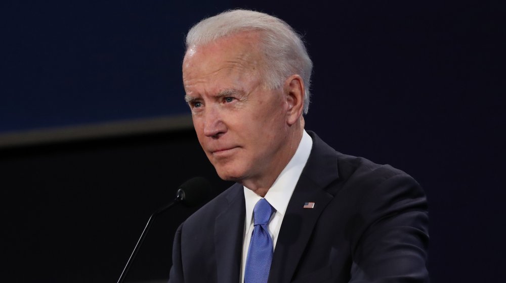 Joe Biden in the final presidential debate in 2020