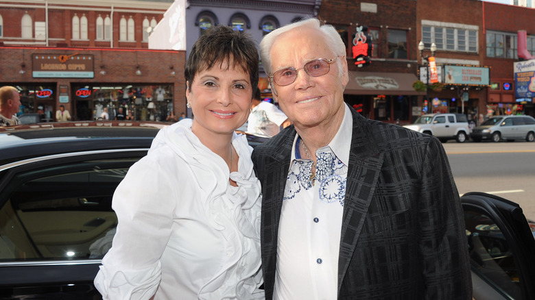 Nancy Jones and George Jones in 2011.