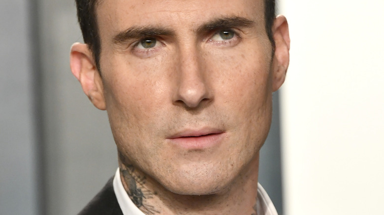 Adam Levine posing