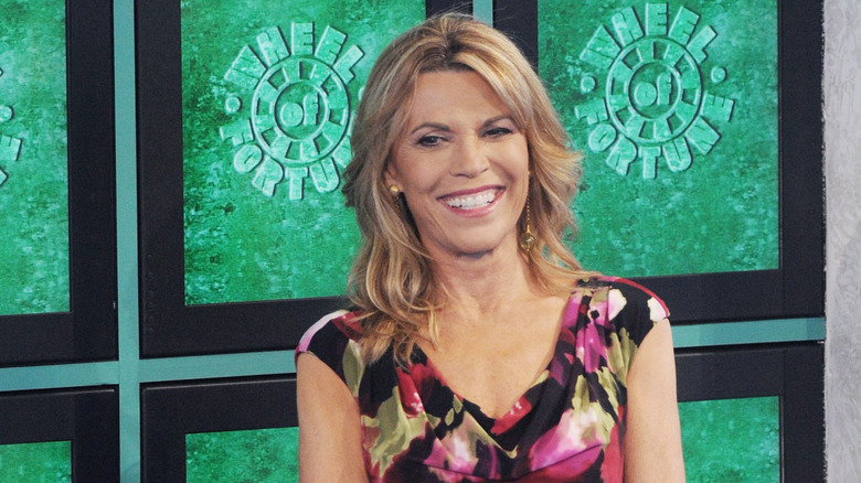 Vanna White on Wheel of Fortune