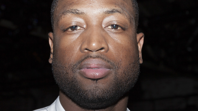 Dwyane Wade close-up