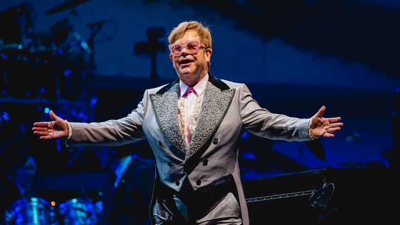 Elton John onstage