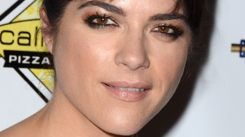 Selma Blair on the red carpet