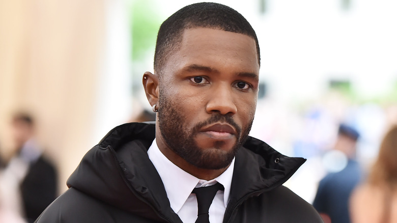 Frank Ocean posing