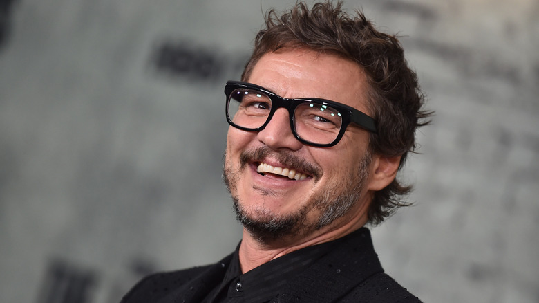 Pedro Pascal smiling