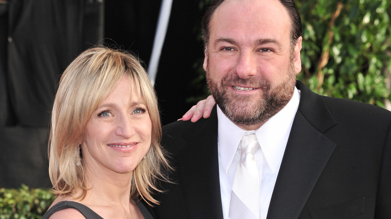 Edie Falco and James Gandolfini Screen Actor's Guild Awards