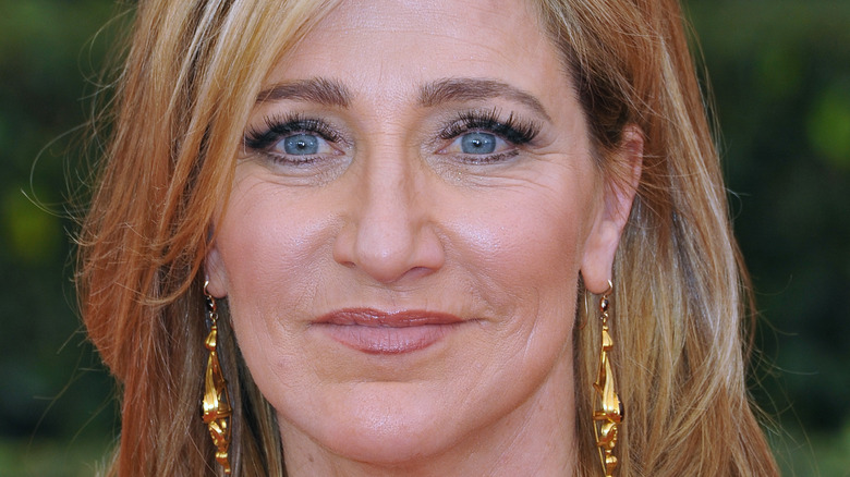 Edie Falco on the red carpet