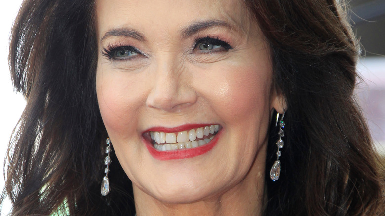 Lynda Carter smiling