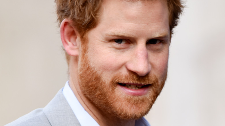 Prince Harry, posing