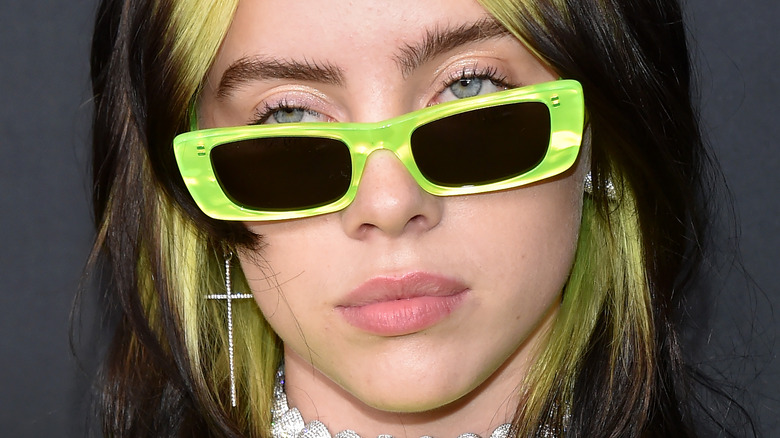 Billie Eilish poses for the camera