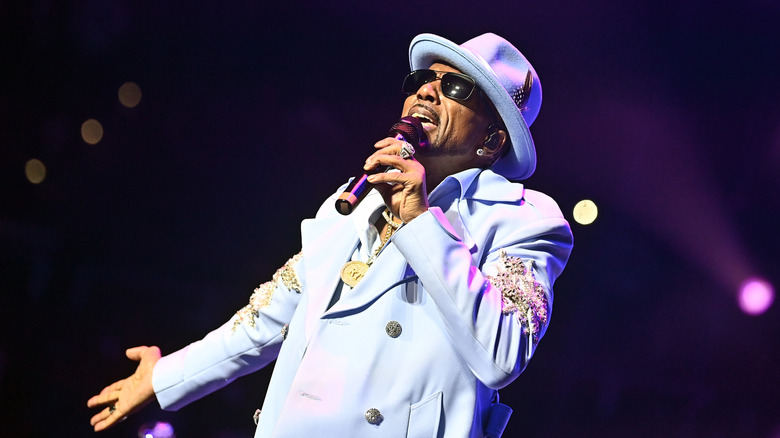 Ralph Tresvant performing on stage.