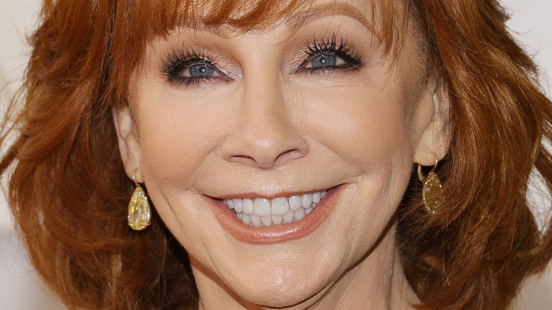 Reba McEntire smiling