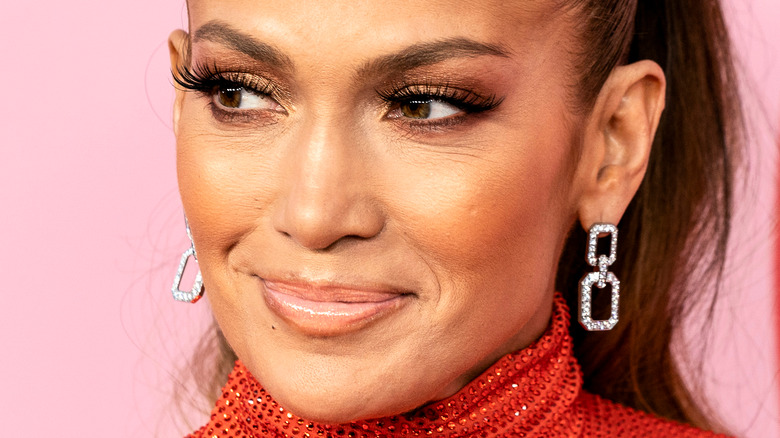 Jennifer Lopez smiling closeup