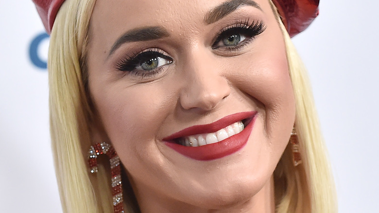 Katy Perry smiling