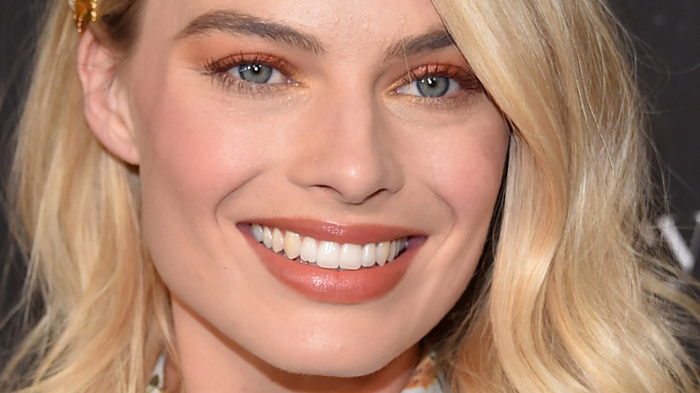 Margot Robbie smiling