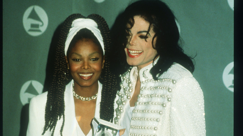 Janet Jackson and Michael Jackson
