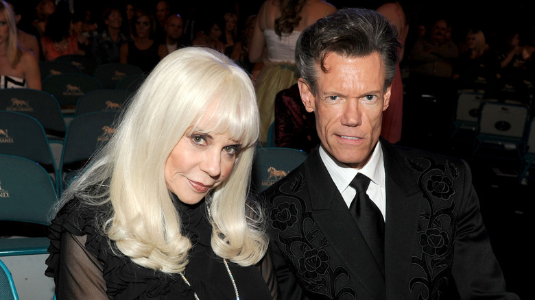 Randy Travis and Lib Hatcher Travis at the 45th Annual Academy of Country Music Awards