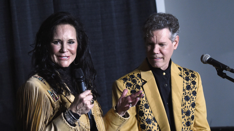 Mary Davis and Randy Travis at 1 Night. 1 Place. 1 Time: A Heroes & Friends Tribute to Randy Travis