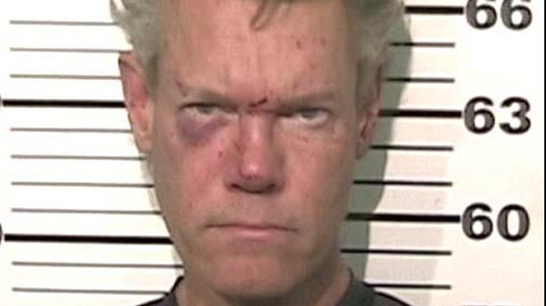 Randy Travis' mugshot