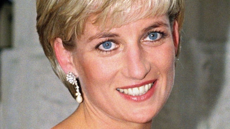 Princess Diana smiling