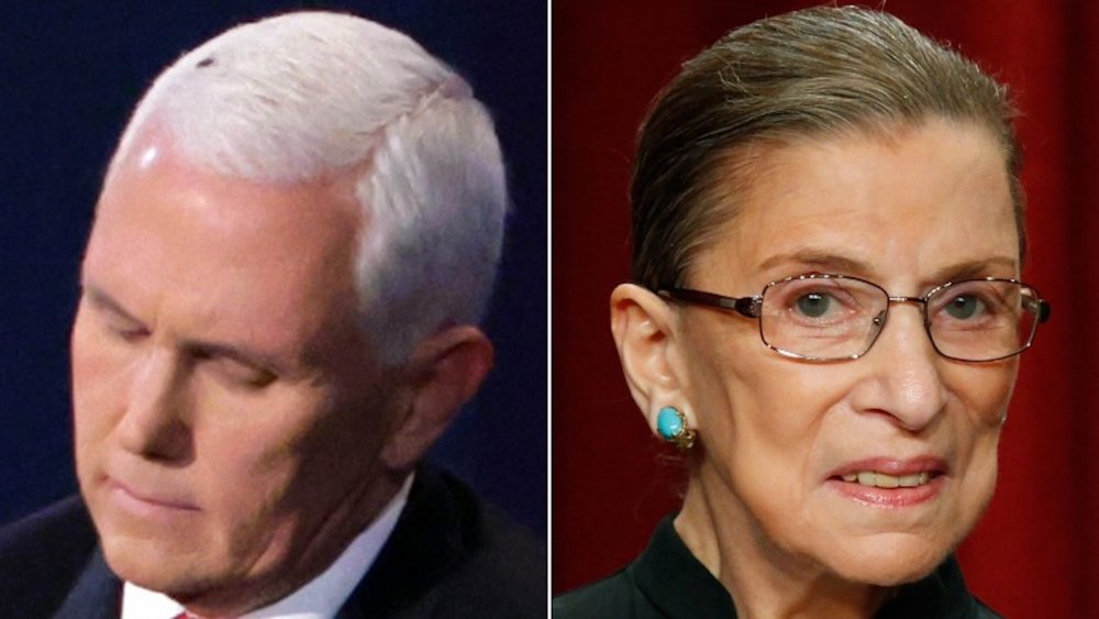 Mike Pence, Ruth Bader Ginsberg