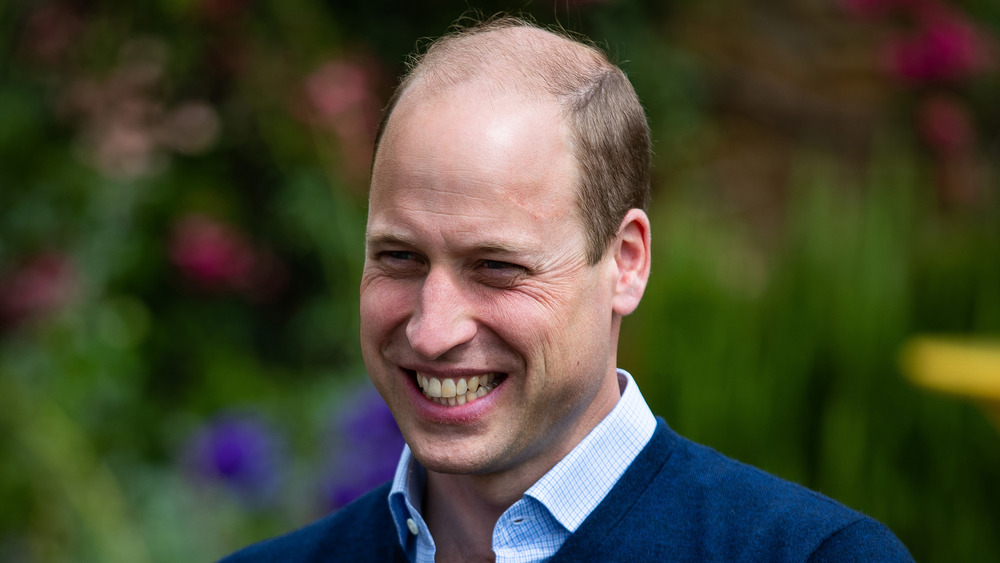 Prince William smiling