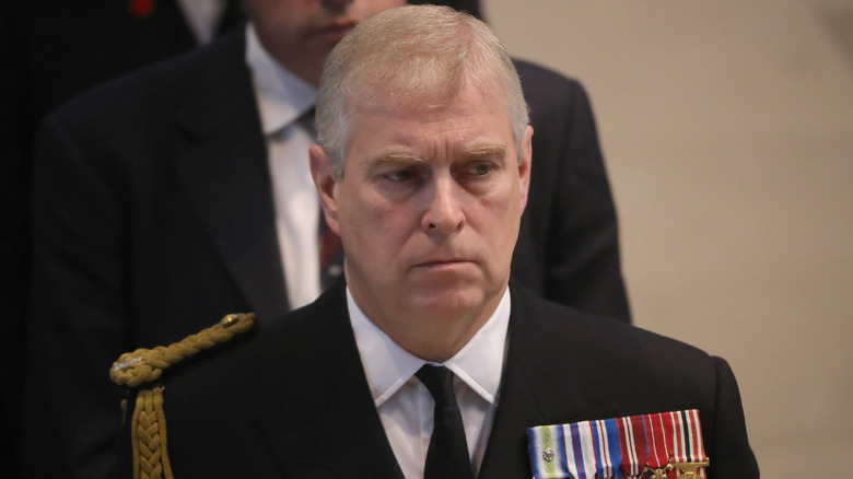 Andrew Windsor in military uniform in 2016