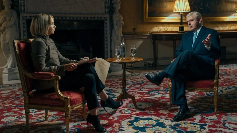 Ruth Wilson and Martin Sheen in "A Very Royal Scandal"