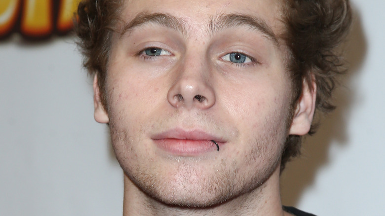 Luke Hemmings at Z100 Jingle Ball, 2014