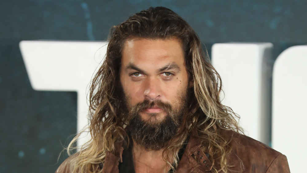 Jason Momoa at Justice League photocall