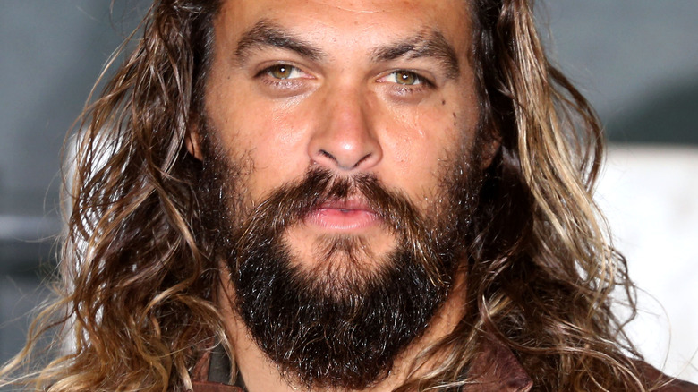 Jason Momoa at a premiere