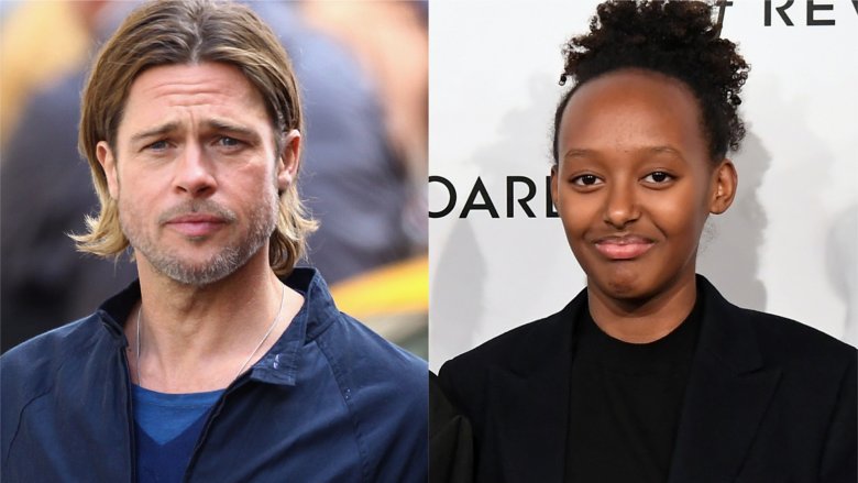 Brad Pitt, Zahara Jolie-Pitt
