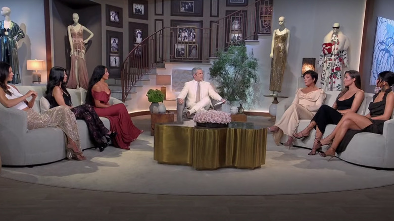 The Kardashian-Jenner family Andy Cohen reunion