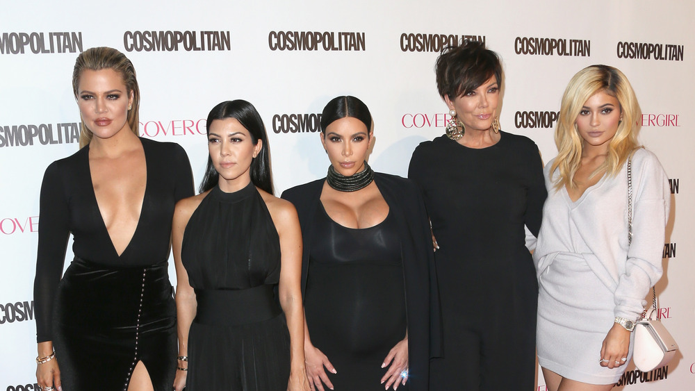 The Kardashian-Jenners on red carpet