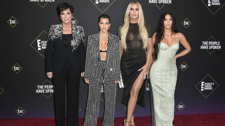 The Kardashians pose together in 2019