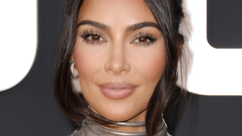 Kim Kardashian attending the Los Angeles premiere of Hulu's new show "The Kardashians"