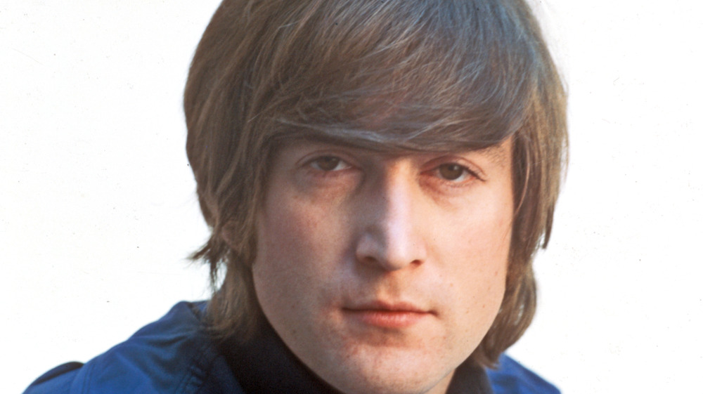 John Lennon in a portrait