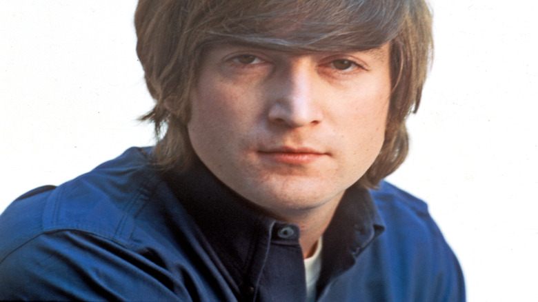 John Lennon in a portrait