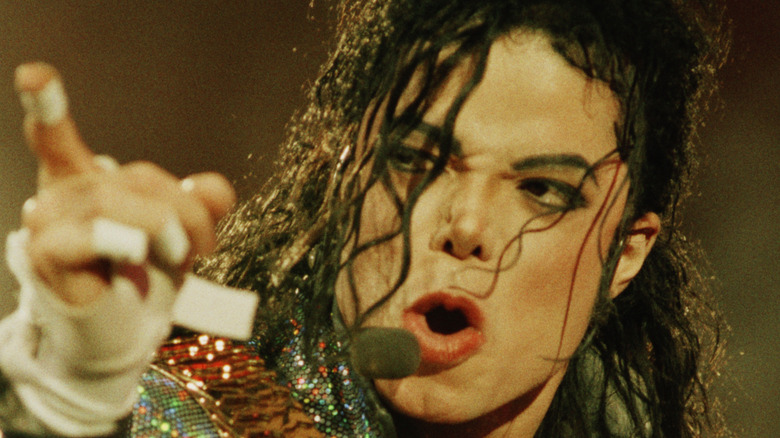 Michael Jackson performing
